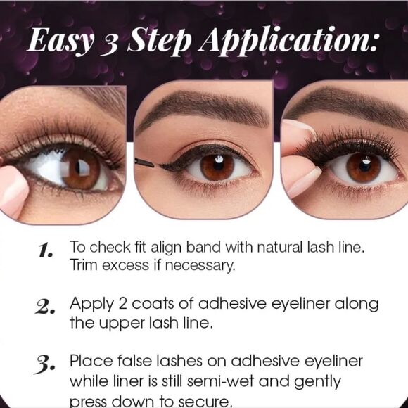 Ardell Lash Contour Center Volume Eye-Opening Effect Duo Line It Lash It Lashes - Picture 4 of 9